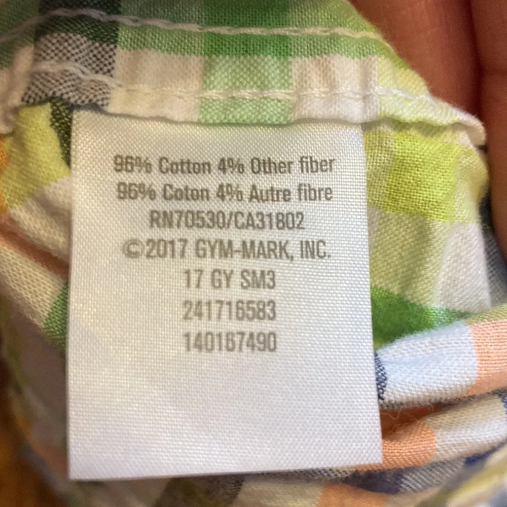 NWOT Gymboree Seersucker shirt